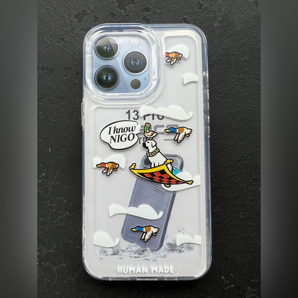 Human made “I know nigo” phone case iPhone 13 Pro